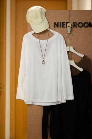 Tie Back Long Sleeve Top	绑带设计长袖上衣